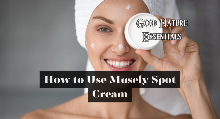 How Long Do You Use Musely Spot Cream